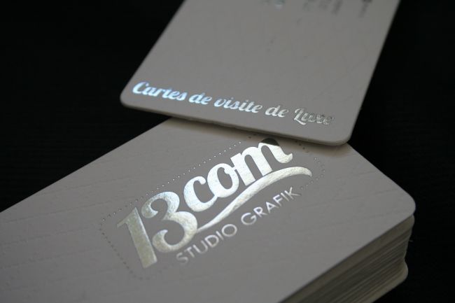 Carte de visite Coton 600gr 